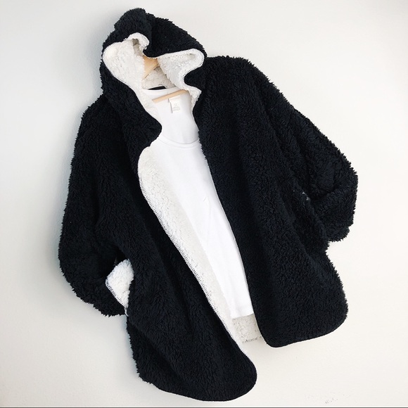 REVERSIBLE TEDDY JACKET - Picture 3 of 6